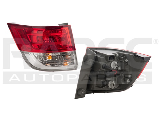 CALAVERA EXTERIOR HD ODYSSEY 14-17 C/LEDS DEPO IZQ