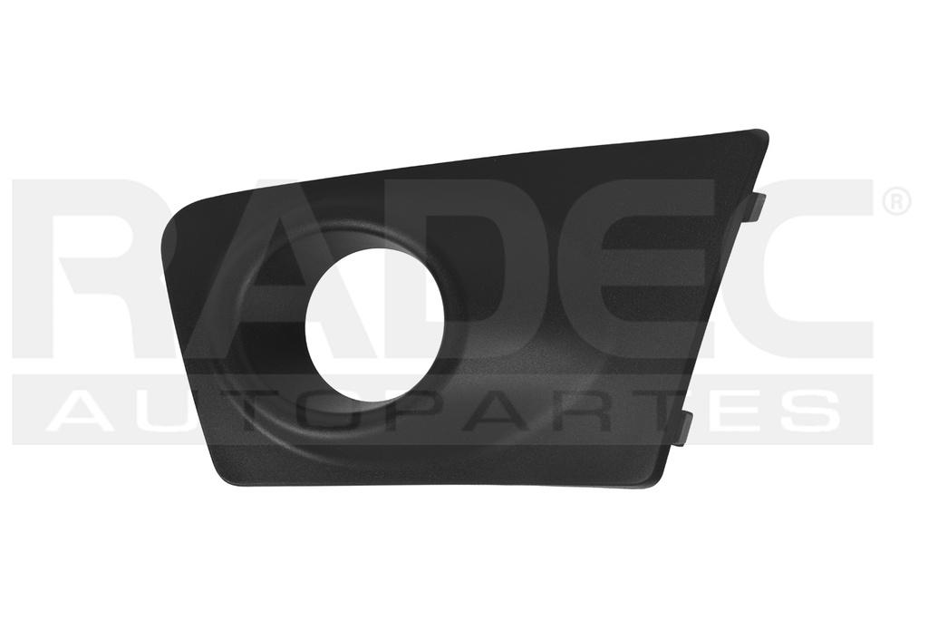 REJILLA FASCIA DELANTERA MT L200 10-15 C/HOYO P/FARO IZQ