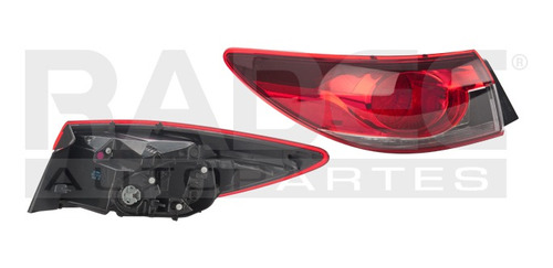 CALAVERA EXTERIOR MZ 6 14-18 4 PUERTAS C/LEDS DEPO IZQ