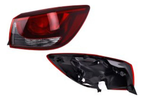 CALAVERA EXTERIOR MZ 2 16-19 5 PUERTAS P/2 FOCOS S/FOCO DEPO DER