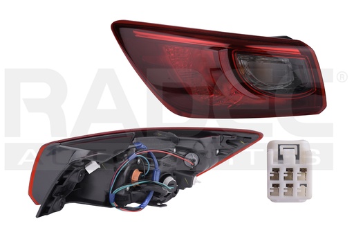 CALAVERA EXTERIOR MZ CX3 16-23 C/FOCOS DEPO IZQ