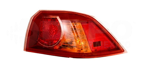 CALAVERA EXTERIOR MT LANCER 08-09 P/3 FOCOS C/FOCO DEPO DER