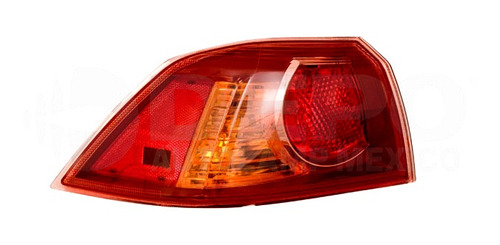 CALAVERA EXTERIOR MT LANCER 08-09 P/3 FOCOS C/FOCO DEPO IZQ