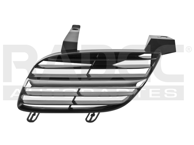 REJILLA FASCIA NS ALMERA 01-02 C/MOLDURA CROMADA COMFORT L4 4 CILINDROS 1.8L 5 PUERTAS IZQ