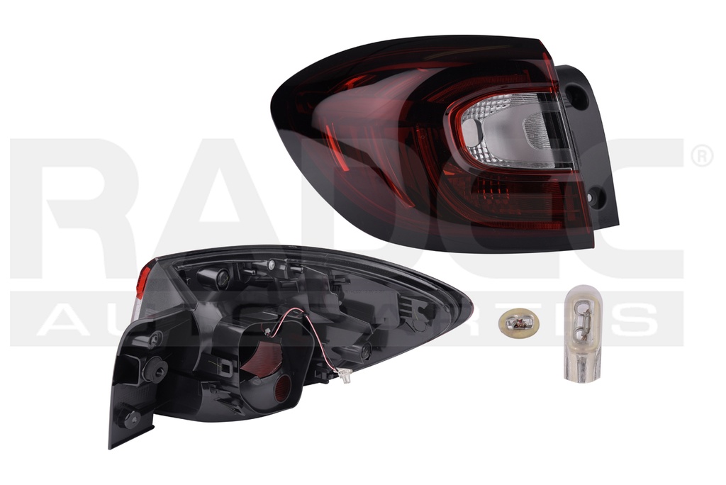 CALAVERA EXTERIOR RN CAPTUR 18-23 C/LEDS DEPO IZQ