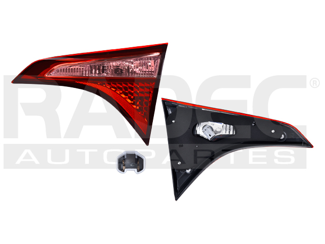 CALAVERA INTERIOR TY COROLLA 17-19 ROSA/ROJA C/FOCO DEPO DER