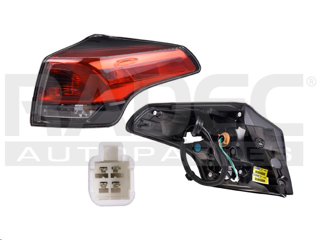 CALAVERA EXTERIOR TY RAV 4 16-18 C/FOCO DEPO DER