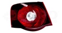 CALAVERA EXTERIOR VW BORA 08-10 OBSCURA C/LEDS DEPO IZQ