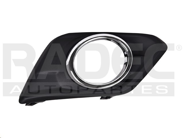REJILLA FASCIA DELANTERA NS X-TRAIL 15-17 C/HOYO P/FARO ADVANCE/EXCLUSIVE/SENSE/ARMOR L4 4 CILINDROS 2.5L 5 PUERTAS DER