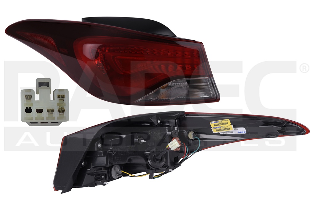 CALAVERA EXTERIOR HY ELANTRA 15-16 AMERICANO C/FOCOS DEPO IZQ