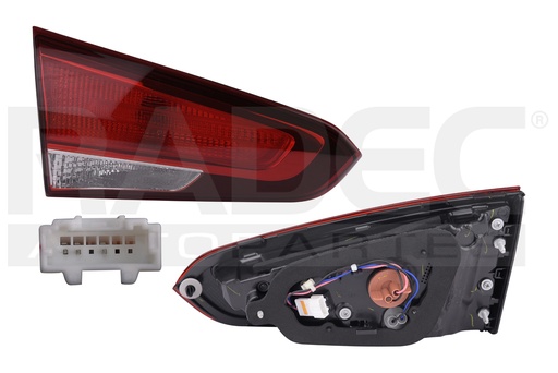 CALAVERA INTERIOR KI FORTE 17-18 4 PUERTAS C/FOCO S/LEDS DEPO IZQ