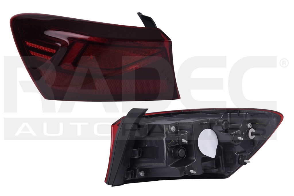 CALAVERA EXTERIOR KI FORTE 19-21 4 PUERTAS S/FOCO S/LEDS DEPO IZQ