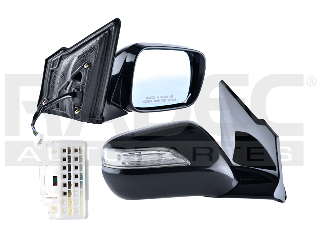 ESPEJO AC MDX 10-13 ELECTRICO C/DESENPANANTE C/DIRECCIONAL C/MEMORIA P/PINTAR BASE/SPORT V6 6 CILINDROS 3.7L 4 PUERTAS DER