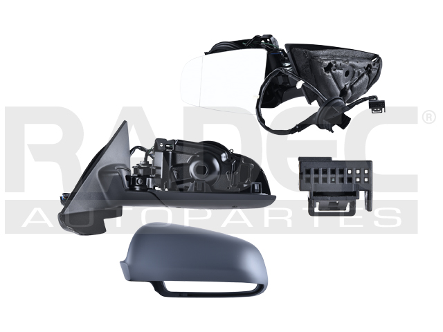 ESPEJO AD A3 04-08 5 PUERTAS ELECTRICO C/DESEMPANANTE P/PINTAR 5 PINES 3.2 V6 QUATTRO/TFSI 2.0 QUATTRO/FSI 1.6/TDI 2.0 16V QUATTRO/TDI 2.0 16V/TDI 1.9/1.6/TDI 2.0/TFSI 1.8L IZQ