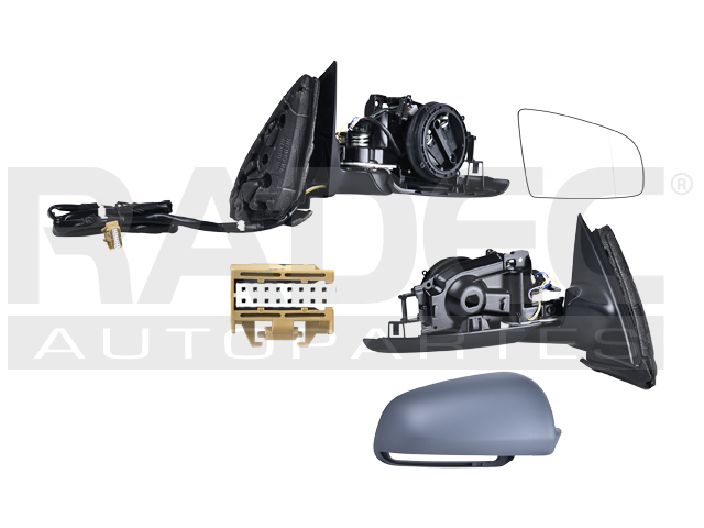 ESPEJO AD A4 00-07 ELECTRICO ABATIBLE C/DESEMPANANTE C/MEMORIA P/PINTAR LIMITED/ELITE/AVANT/TRENDY/LUXURY/CABRIO/S/BASE DER