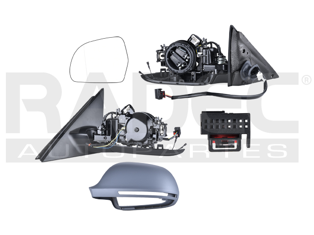 ESPEJO AD A4 08-09 ELECTRICO C/DESEMPANANTE C/DIRECCIONAL P/PINTAR 7 PINES FSI 3.2 QUATTRO/TDI 3.0 QUATTRO/TDI 2.7/TFSI 2.0/TDI 2.0 QUATTRO/TDI 2.0/TFSI 1.8 QUATTRO/TFSI 1.8 IZQ