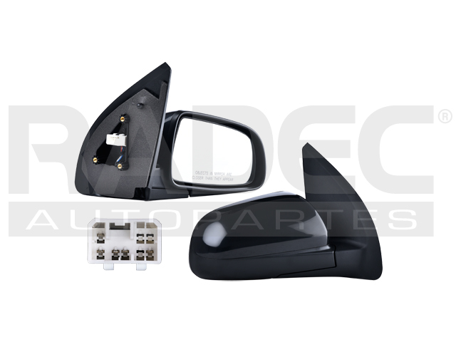 ESPEJO CV AVEO 08-18 ELECTRICO C/DESEMPANANTE P/PINTAR 5 PINES LS/LT DER