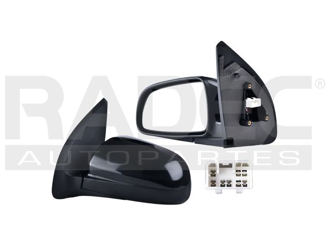 ESPEJO CV AVEO 08-18 ELECTRICO C/DESEMPANANTE P/PINTAR 5 PINES LS/LT IZQ