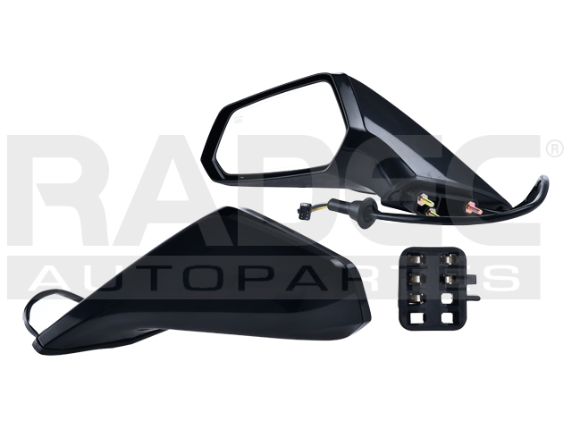ESPEJO CV CAMARO 10-15 ELECTRICO C/DESENPANANTE P/PINTAR 5 PINES V/ZL1/Z28/SS/LS/LT V6/V8 6/8 CILINDROS 3.6/6.2/7.0L 2 PUERTAS IZQ