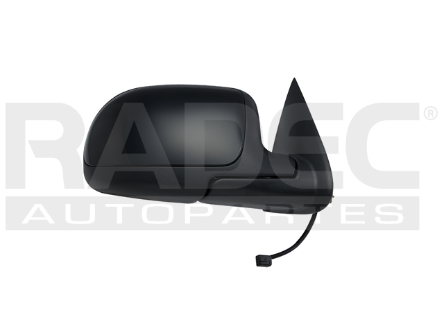 ESPEJO CV SILVERADO/SIERRA 99-06 LINEA ANTERIOR/SUBURBAN 00-06 NEGRO ELECTRICO DER
