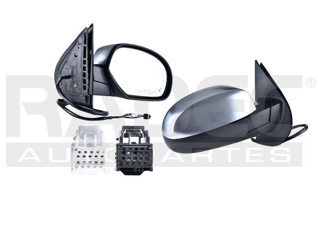 ESPEJO CV CHEYENNE  07-13 ELECTRICO E/ABATIBLE C/DESEMPANANTE C/DIRRECCIONAL C/MEMORIA SATINADO HYBRID/PLATINUM/LTZ/BASE/LS/LT/Z71/DENALI/SLE/SLT DER
