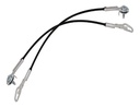 CABLES DE TAPA FD LOBO 04-08  JUEGO 62 CM HUSHAN Derecho/Izquierdo   