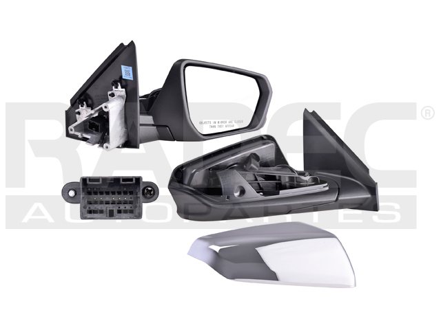 ESPEJO CV EQUINOX 18-21 ELECTRICO CROMADO 3 PINES LS/LT/PREMIER/MIDNIGHT/SLT L4 4 CILINDROS 1.5/2.0L 5 PUERTAS DER