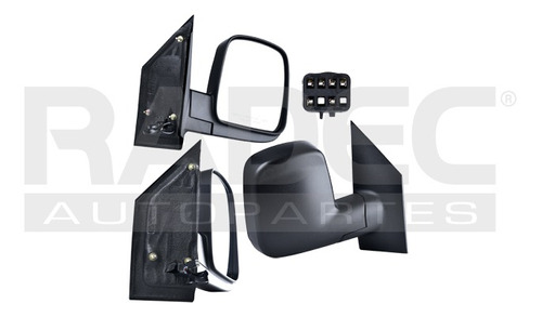 [018-0623-12] ESPEJO CV EXPRESS VAN 03-12 ELECTRICO C/DESENPANANTE CORRUGADO 5 PINES BASE/LS/LT/SLE/SLT/1500/2500/3500 V6/V8 6/8 CILINDROS 4.3/5.3/6.0L 3/4 PUERTAS DER