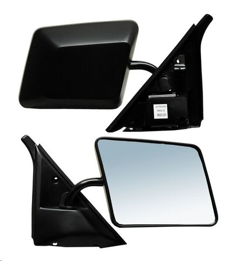 [018-0635-02] ESPEJO CV S-10 82-94 MANUAL NEGRO EL/SLS/GT/SPORT/BASE/LT/SLE/SLT V6 6 CILINDROS 2.5/2.8/4.3L 2/4 PUERTAS DER