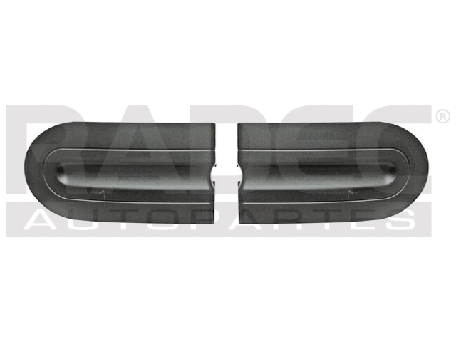 REJILLA FASCIA DELANTERA RN KANGOO 09-14 S/HOYO P/FARO EXPRESS L4 4 CILINDROS 1.6L 5 PUERTAS