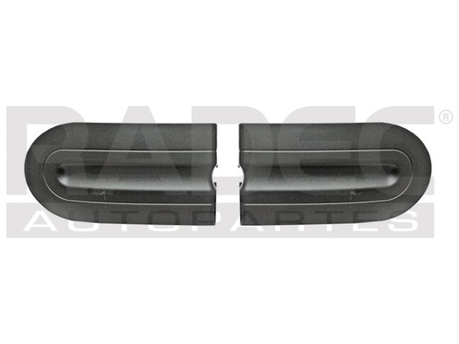 REJILLA FASCIA DELANTERA RN KANGOO 09-14 S/HOYO P/FARO EXPRESS L4 4 CILINDROS 1.6L 5 PUERTAS