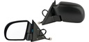 ESPEJO CV S-10 98-04 ELECTRICO NEGRO 3 PINES XTREME/ZR5/ZR2/SLS/SS/BASE/LS/SL/SLE V6 6 CILINDROS 2.2/4.3L 2/4 PUERTAS IZQ