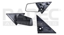 ESPEJO CV S-10/SONOMA 95-04 CHICO AMERICANO MANUAL NEGRO EXTREME/ZR5/ZR2/SLS/SS/BASE/LS/SL/SLE IZQ