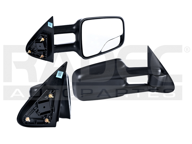 ESPEJO CV SILVERADO 99-07 MANUAL TELESCOPICO CORRUGADO V/LS/LT /1500/2500/3500 V8 8 CILINDROS 4.8/5.3/6.0L 2/4 PUERTAS DER