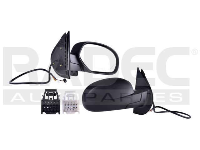 ESPEJO CV SUBURBAN 07-14 (U.S.A) ELECTRICO C/DESEMPANANTE C/DIRECCIONAL C/MEMORIA C/LUZ E/ABATIBLE CORRUGADO PREMIUM/HYBRID/PLATINUM/LTZ/BASE/LS/LT/DENALI/SLE/SLT V8 5.3/6.0/6.2L D