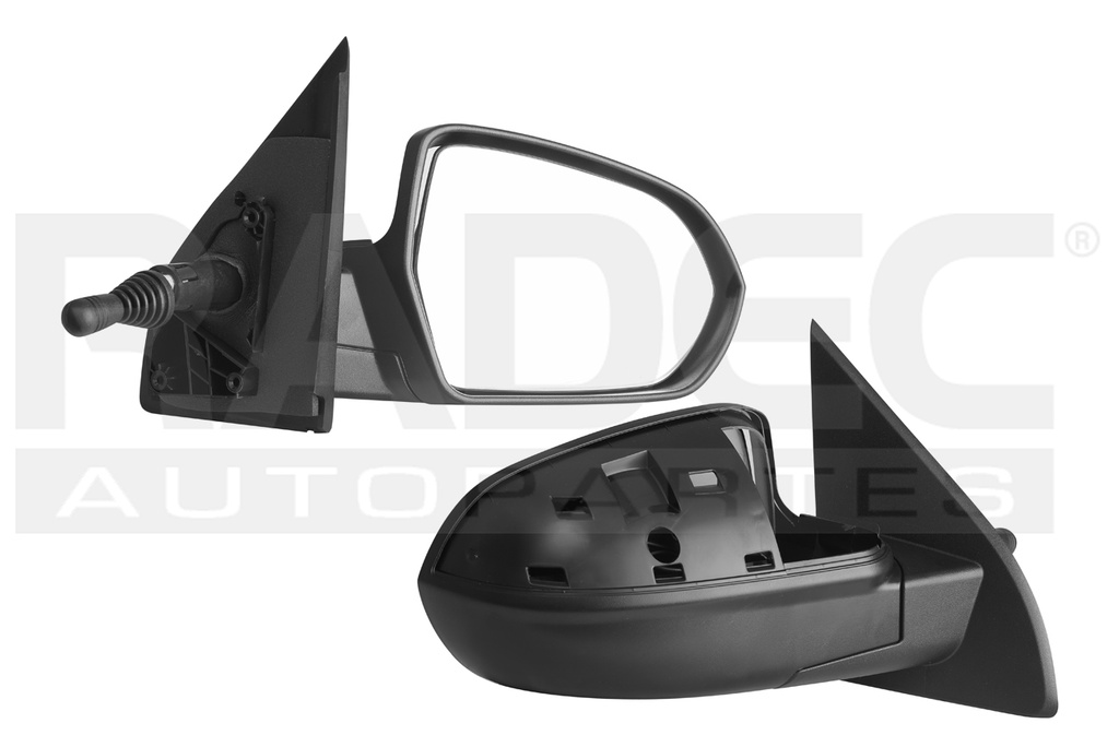 ESPEJO CV TORNADO 11-21 ORIGINAL C/CONTROL P/PINTAR LS/LT L4 4 CILINDROS 1.8L 2 PUERTAS DER