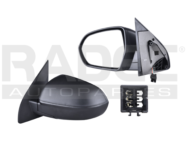 ESPEJO CV TORNADO 11-21 ELECTRICO CORRUGADO 3 PINES LS/LT L4 4 CILINDROS 1.8L 2 PUERTAS IZQ