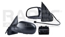 ESPEJO CV TRAIL BLAZER 02-09 ELECTRICO C/DESENPANANTE NEGRO 5 PINES R/Q/EXT/B/A/CXL/NORTH/SS/BASE/LT/DENALI/SLE/SLT V8 8 CILINDROS 4.2/6.0L 4 PUERTAS IZQ