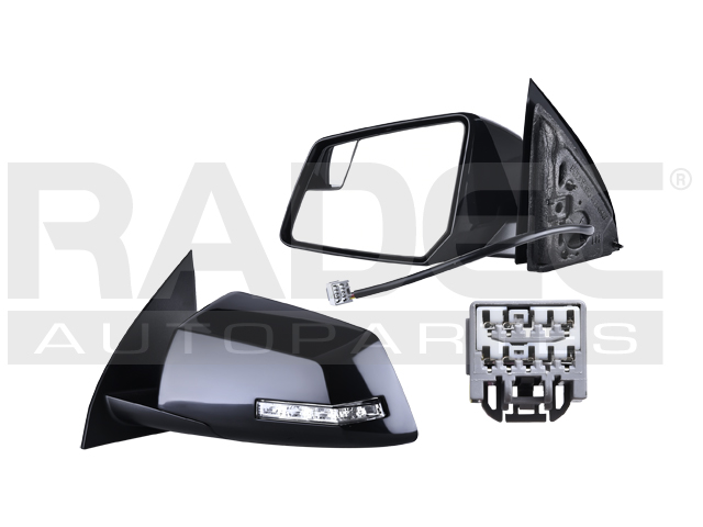ESPEJO CV TRAVERSE 09-17 ELECTRICO C/DESENPANANTE C/DIRECCIONAL C/PUNTO CIEGO P/PINTAR 7 PINES SLT2/SLT1/LTZ/BASE/LS/LT/DENALI/SL/SLE/SLT V6 6 CILINDROS 3.6L 4 PUERTAS IZQ