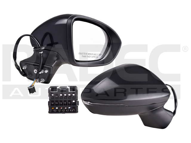 ESPEJO CV CRUZE 16-19 ELECTRICO C/DIRECCIONAL C/DESENPANANTE P/PINTAR 7 PINES L/LS/LT/PREMIER L4 4 CILINDROS 1.4/1.6L 4 PUERTAS DER