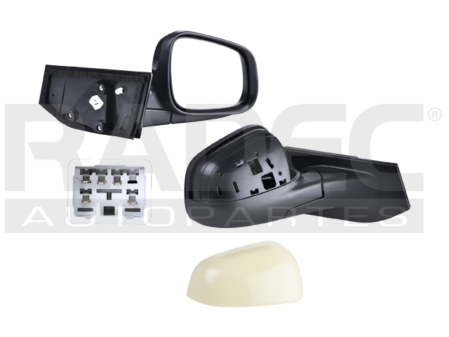 ESPEJO CV SPARK 11-17 LINEA ANTERIOR ELECTRICO P/PINTAR C/DESEMPANANTE 5 PINES BYTE/DOT/ZMX/LTZ/BASE/LS/LT DER