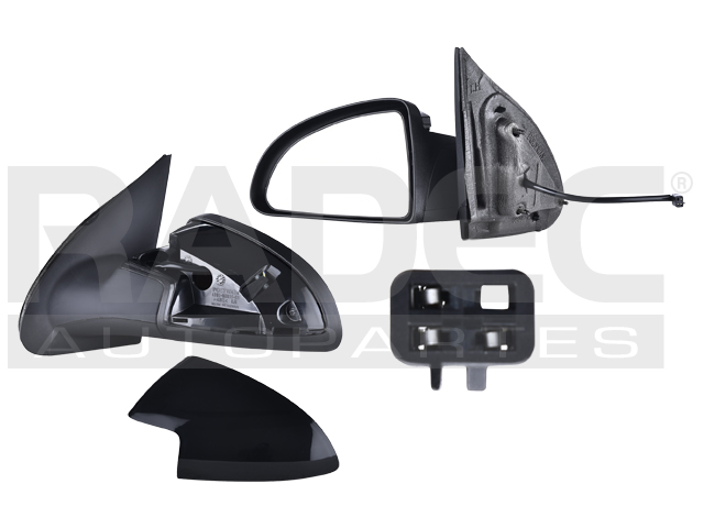 ESPEJO CV COBALT 05-10 ELECTRICO P/PINTAR 3 PINES SE/GT/LTZ/SPORT/SS/BASE/LS/LT L4 4 CILINDROS 2.0/2.2L 4 PUERTAS IZQ