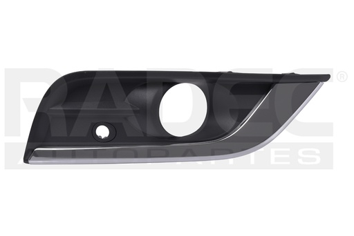 REJILLA FASCIA DELANTERA RN KOLEOS 17-19 C/HOYO P/FARO C/HOYO P/SENSOR F/CROMADO ICONIC/BOSE/INTENSE L4 4CILINDROS 2.5L 5 PUERTAS DER