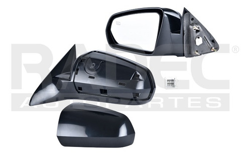 [018-0704-05] ESPEJO CR CIRRUS SEBRING 07-09 ELECTRICO C/DESEMPANANTE P/PINTAR 5 PINES LX/LIMITED/TOURING/BASE IZQ