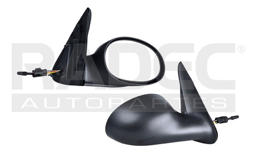 ESPEJO CR PT CRUISER 06-10 C/CONTROL CORRUGADO STREET/GT/DREAM/LX/LIMITED/TOURING/BASE L4 4 CILINDROS 2.4L 4 PUERTAS DER