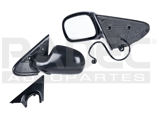 ESPEJO CR VOYAGER 01-08 ELECTRICO C/DESEMPANANTE P/PINTAR 5 PINES CV/EX/SPORT/EL/EC/LX/LXI/SE/SXT/LIMITED/TOURING/BASE IZQ