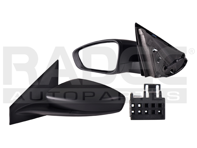 ESPEJO CR 200 15-16 ELECTRICO P/PINTAR 3 PINES LIMITED/LX/S/C L4/V6 4/6CILINDROS 2.4/3.6L 4 PUERTAS IZQ