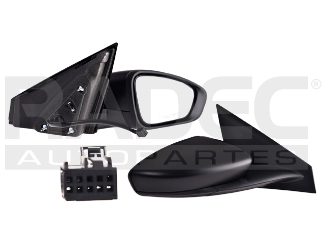 ESPEJO CR 200 15-16 ELECTRICO C/DESEMPANANTE P/PINTAR 5 PINES LIMITED/LX/S/C L4/V6 4/6CILINDROS 2.4/3.6L 4 PUERTAS DER