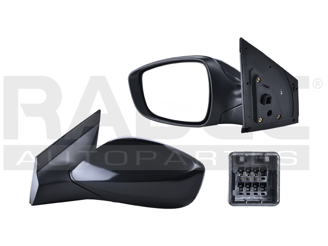 ESPEJO DG ATTITUDE 12-14 ELECTRICO P/PINTAR 3 PINES GL/GLS/GS/L/SE IZQ