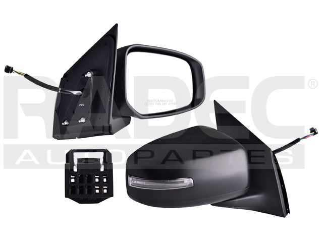 ESPEJO DG ATTITUDE 15-23 ELECTRICO C/DIRECCIONAL P/PINTAR 5 PINES SE/SXT/GLX/GLS/GT/G4 L3 3 CILINDROS 1.2L 4 PUERTAS DER